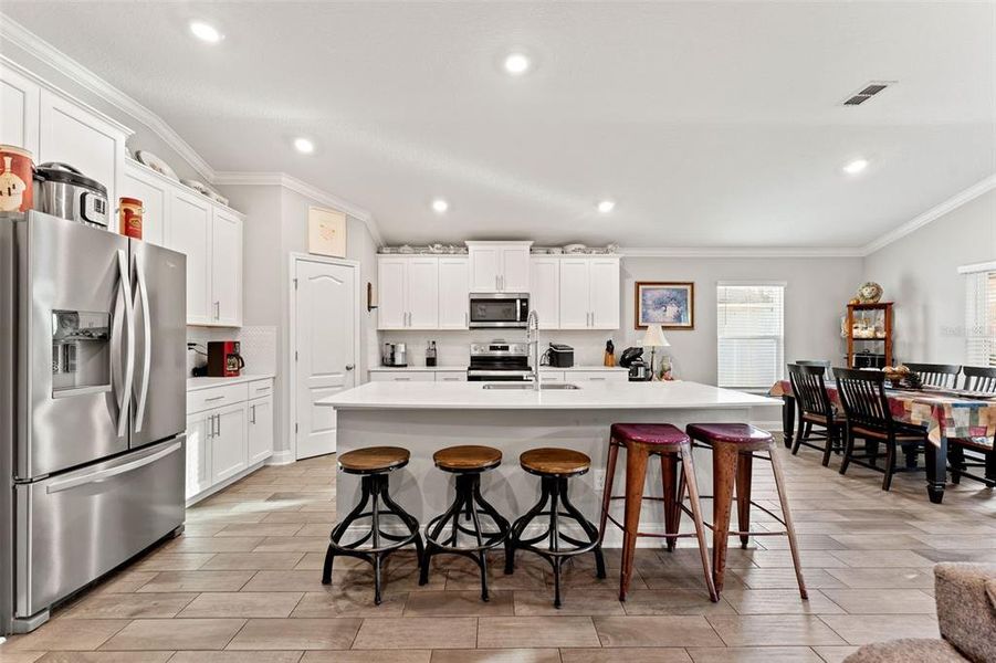 Furnished interior view inside a new home in Sawmill Branch, Palm Coast (Image 14).