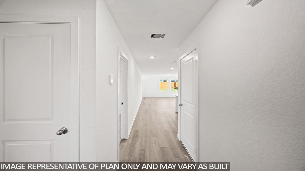 Spacious, unfurnished interior of a new home in New Waverly Station, New Waverly (Image 9).