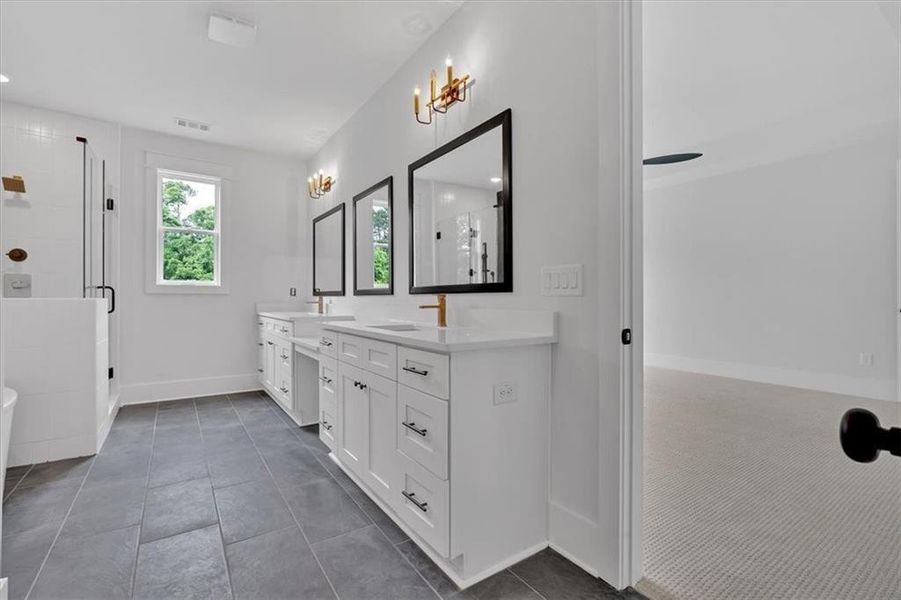 Furnished interior view inside a new home in , Rydal (Image 8).
