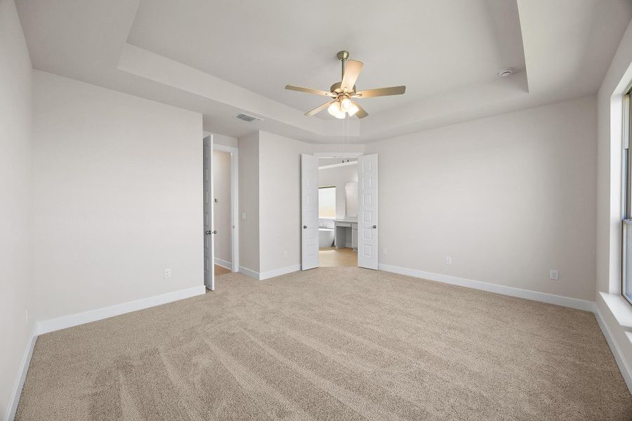 Spacious, unfurnished interior of a new home in Parmer Ranch, Georgetown (Image 28). Spacious, unfurnished interior of a new home in Parmer Ranch, Georgetown (Image 28).