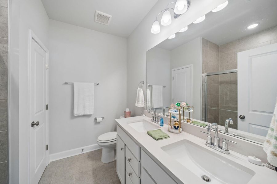 Furnished interior view inside a new home in , Huger (Image 19).