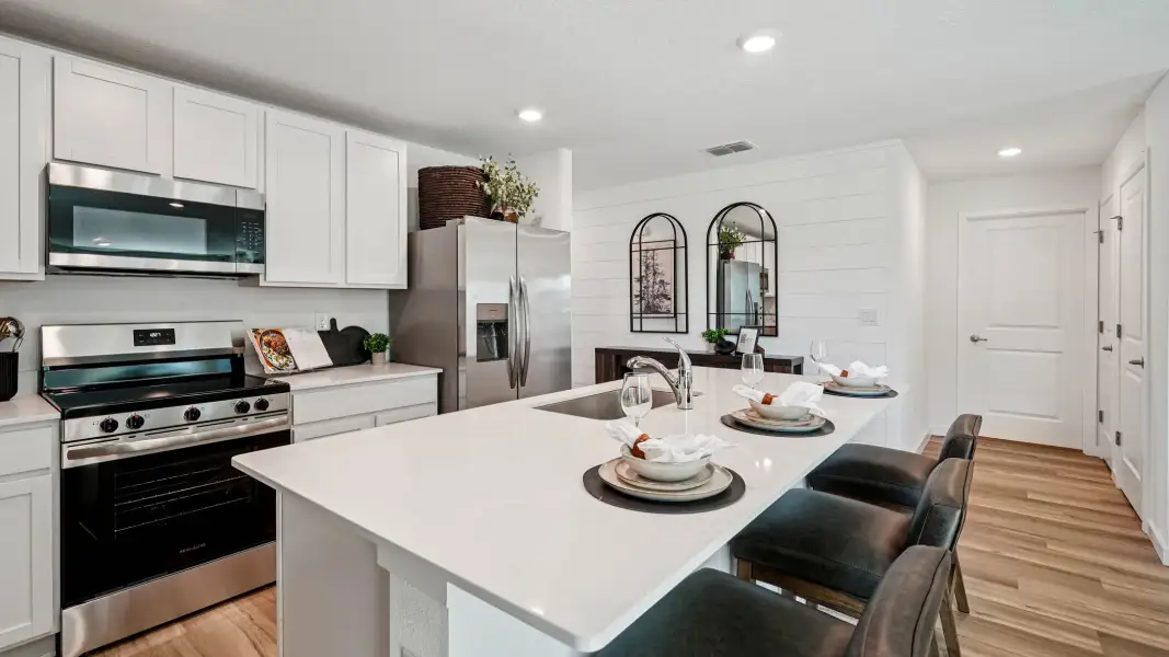 Furnished interior view inside a new home in Derby Creek, Ocala (Image 3).