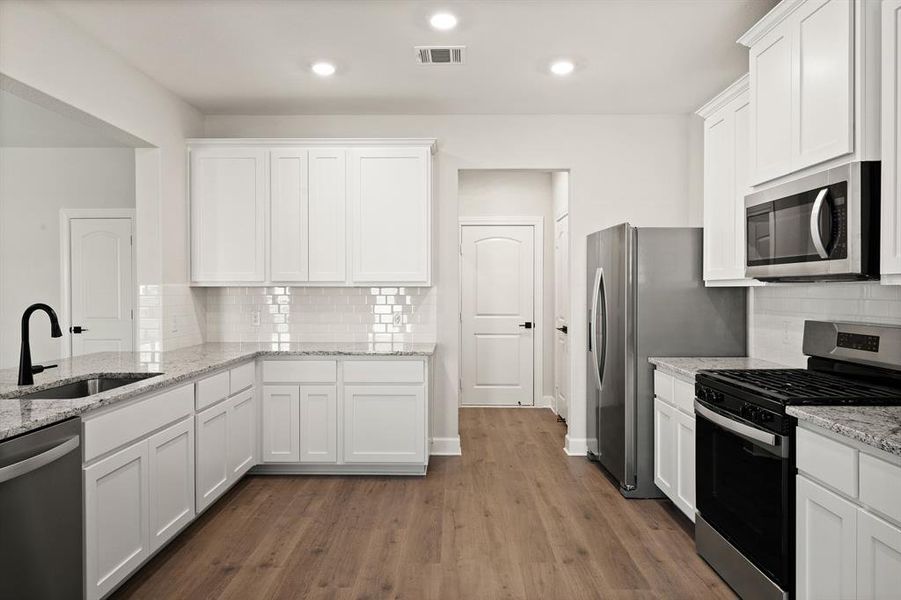 Furnished interior view inside a new home in Princeton Heights, Princeton (Image 4).