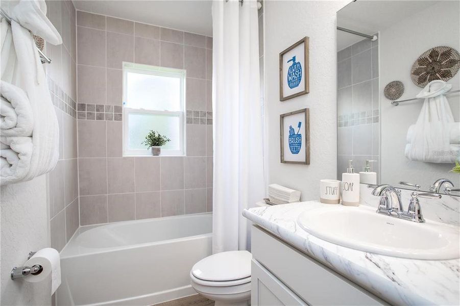 Furnished interior view inside a new home in Lakeside Preserve, Lakeland (Image 7).