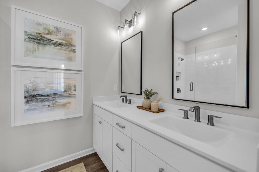 Furnished interior view inside a new home in Wildflower, Chattanooga (Image 8).