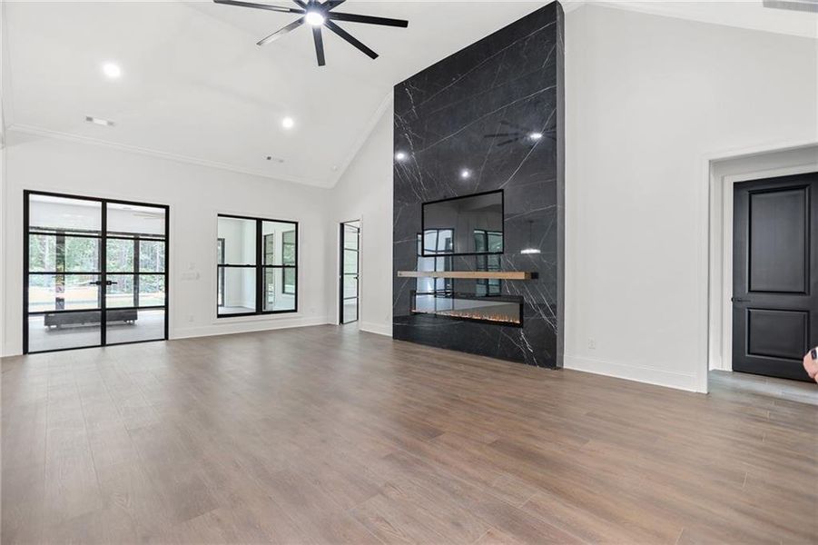 Spacious, unfurnished interior of a new home in , Chattahoochee Hills (Image 67).