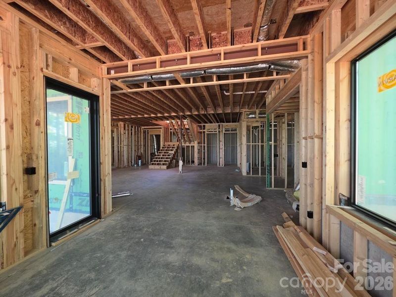 In-progress construction of a new home in , Arden, NC (Image 27).