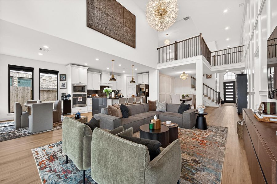 Furnished interior view inside a new home in Candela, Richmond (Image 41).