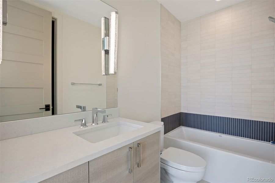 Furnished interior view inside a new home in , Castle Rock (Image 33).