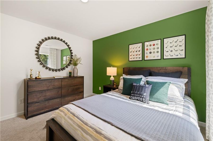 Furnished interior view inside a new home in Kingston Ranch at Lake Oconee, Buckhead (Image 50).