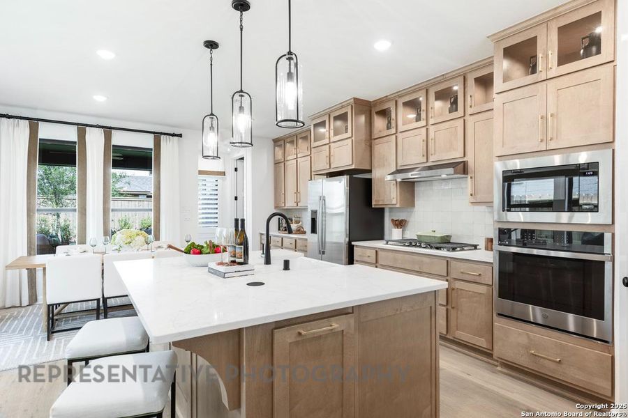 Furnished interior view inside a new home in Davis Ranch: 45ft. lots, San Antonio (Image 13).