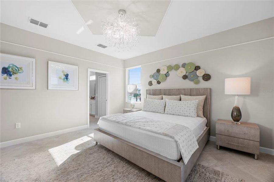 Furnished interior view inside a new home in Lennar at Turnleaf, Punta Gorda (Image 13).