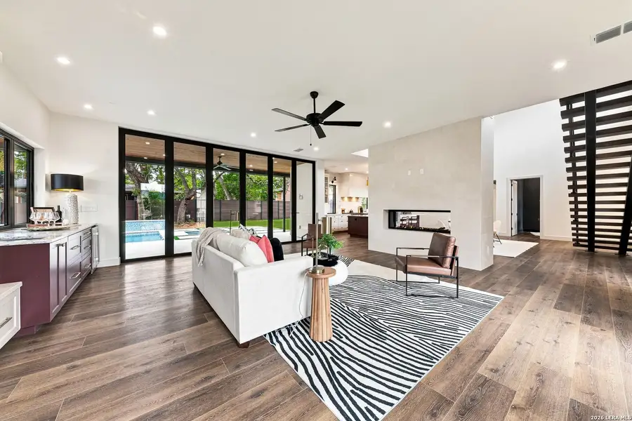 Furnished interior view inside a new home in , New Braunfels (Image 5).