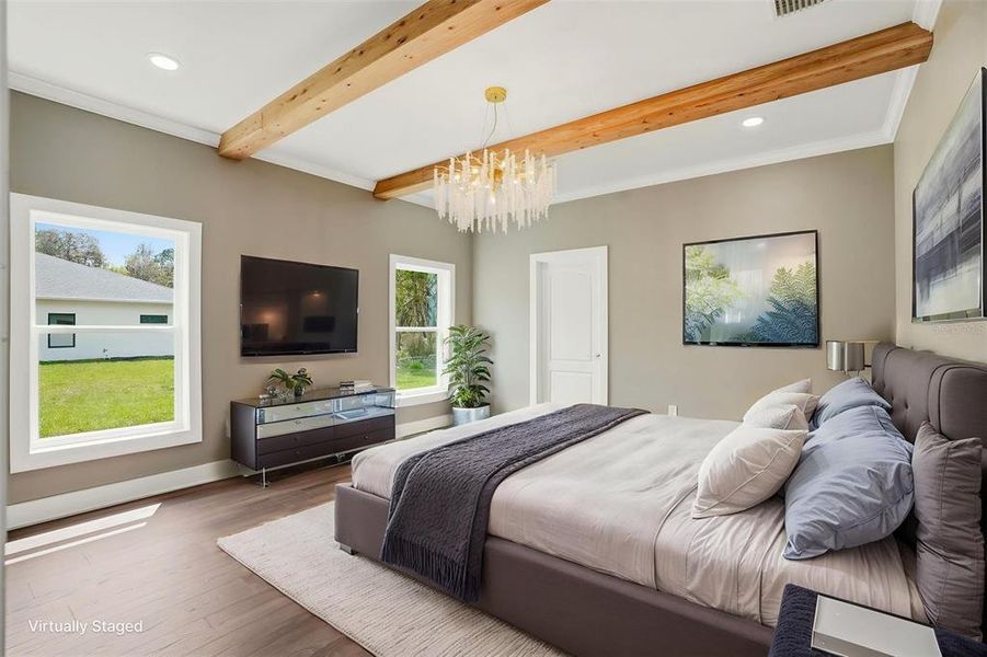 Furnished interior view inside a new home in , Webster (Image 5).