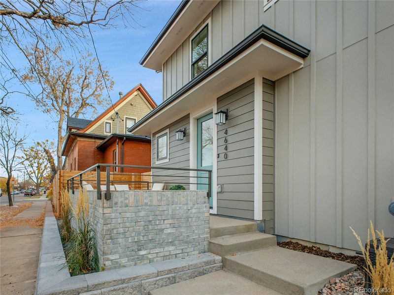 Exterior details and patio area of a home in , Denver (Image 31).