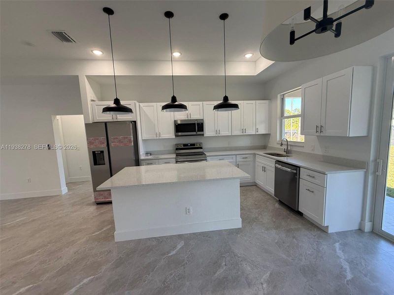 Furnished interior view inside a new home in , Lehigh Acres (Image 9).