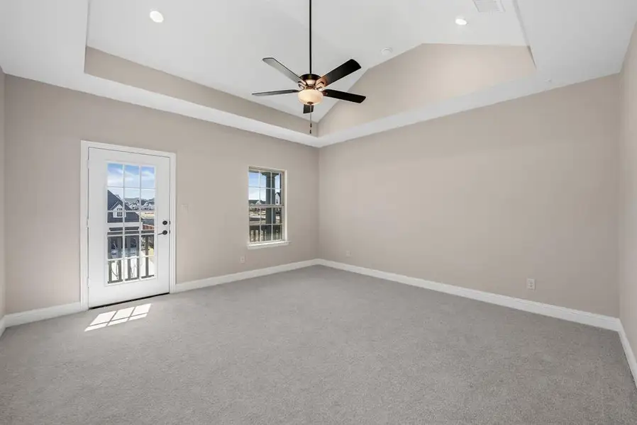 Spacious, unfurnished interior of a new home in Fields Villas - Darling Homes, Frisco (Image 31).