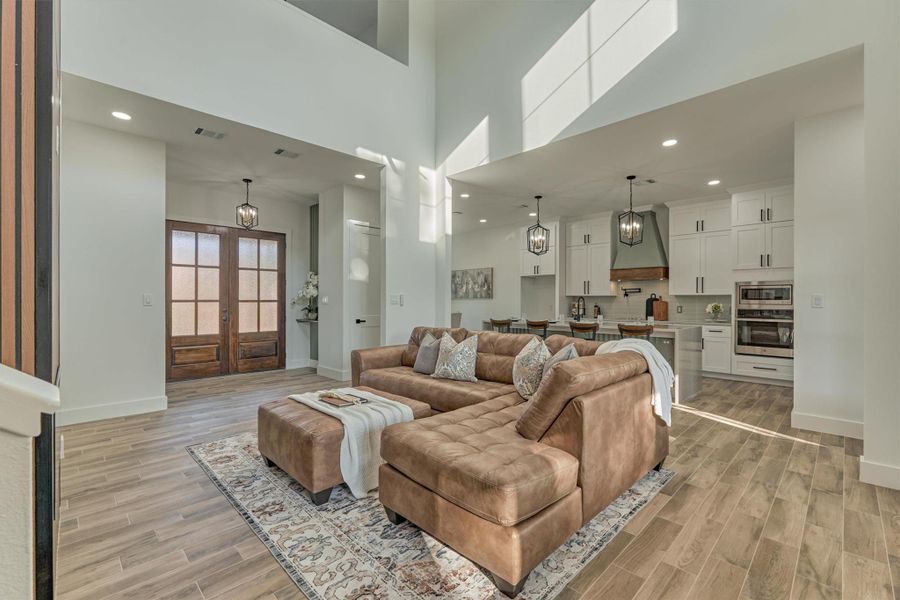 Furnished interior view inside a new home in , Montgomery (Image 30).