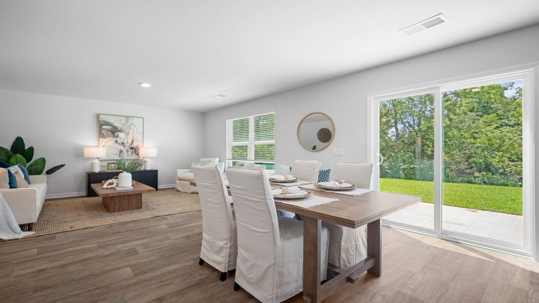 Furnished interior view inside a new home in Cypress Landing, Hardeeville (Image 11).