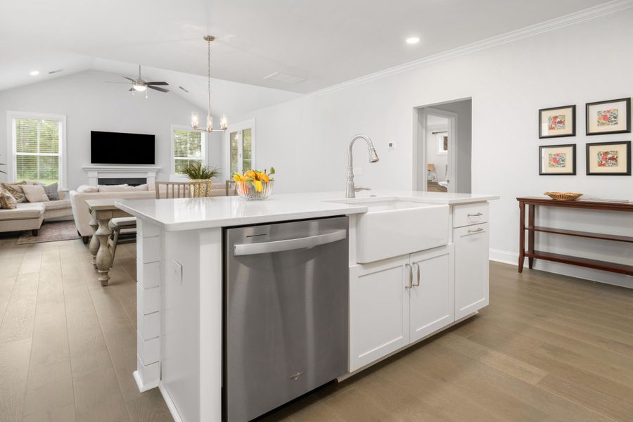 Furnished interior view inside a new home in , Hollywood (Image 31).