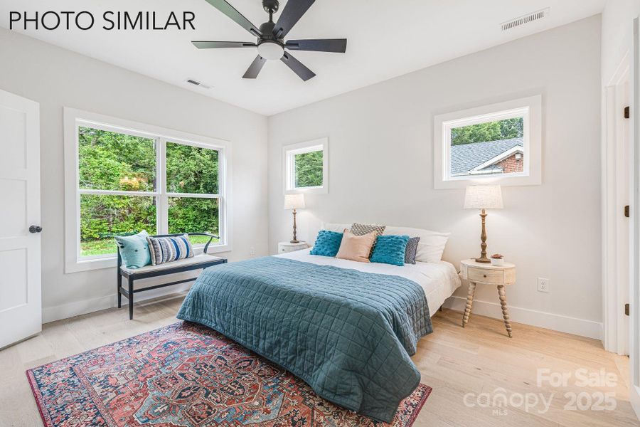 Furnished interior view inside a new home in , Asheville (Image 5).