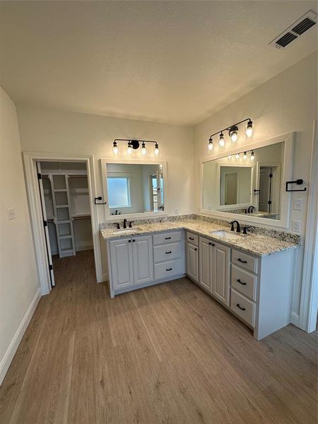 Furnished interior view inside a new home in , Abilene (Image 12).