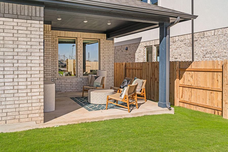 Exterior details and patio area of a home in , Dayton (Image 3).