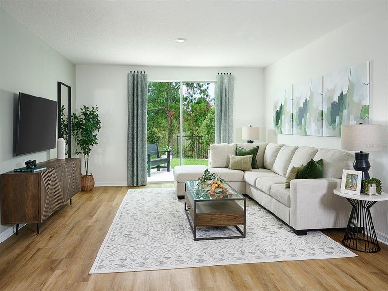 Furnished interior view inside a new home in Coasterra - Premier Series, Palmetto (Image 5).