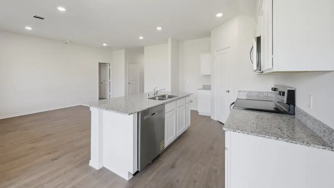 Furnished interior view inside a new home in Waverly Estates, Josephine (Image 3).