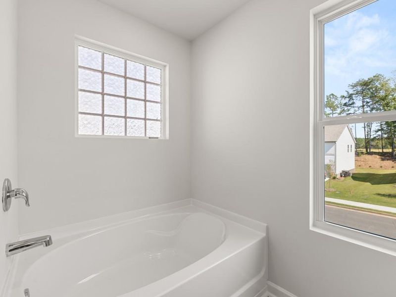 Furnished interior view inside a new home in Parkside at Carter Grove, Cartersville (Image 4).