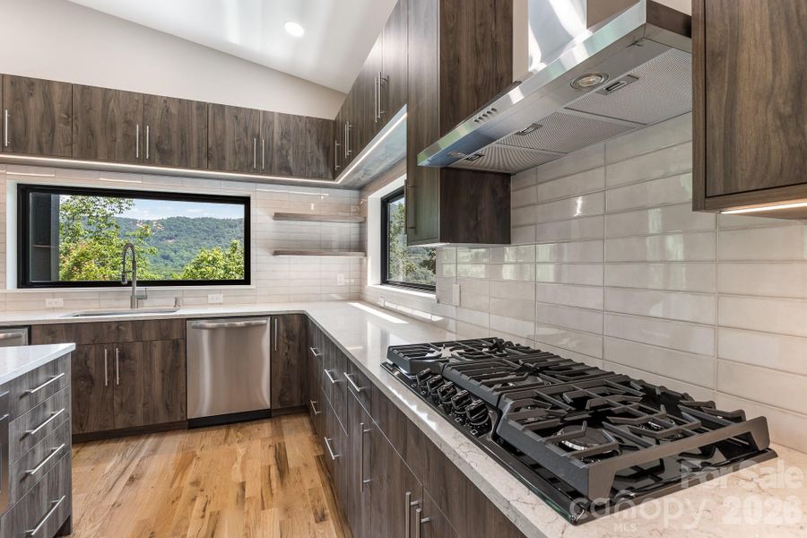 Furnished interior view inside a new home in , Waynesville (Image 8).