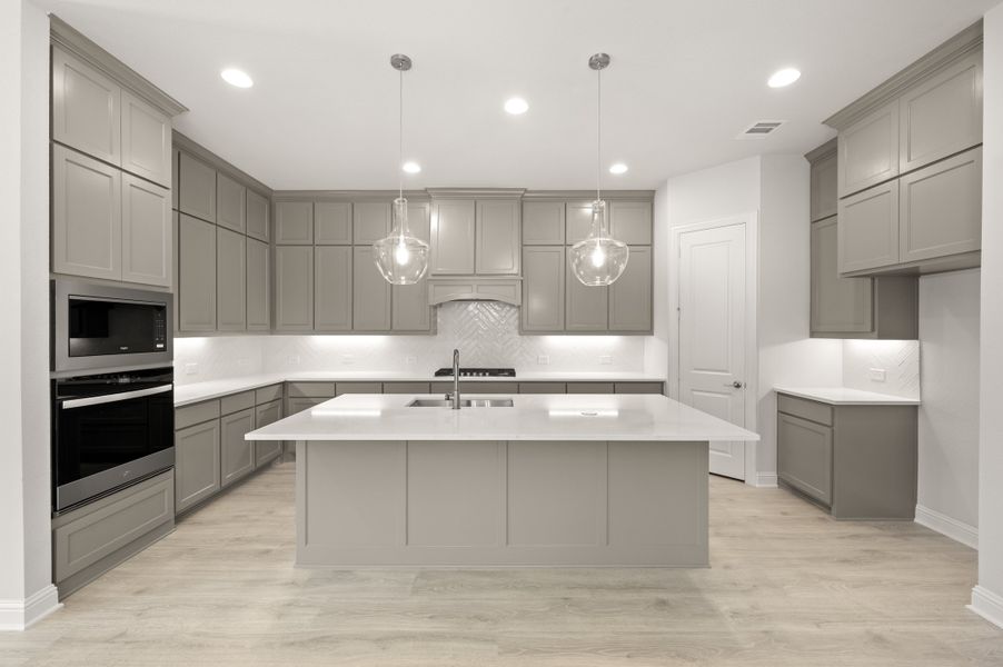 Furnished interior view inside a new home in Bridgewater, Midlothian (Image 7).