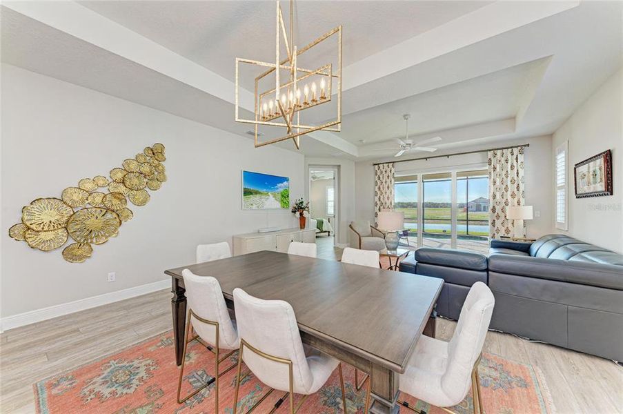 Furnished interior view inside a new home in , Bradenton (Image 33).