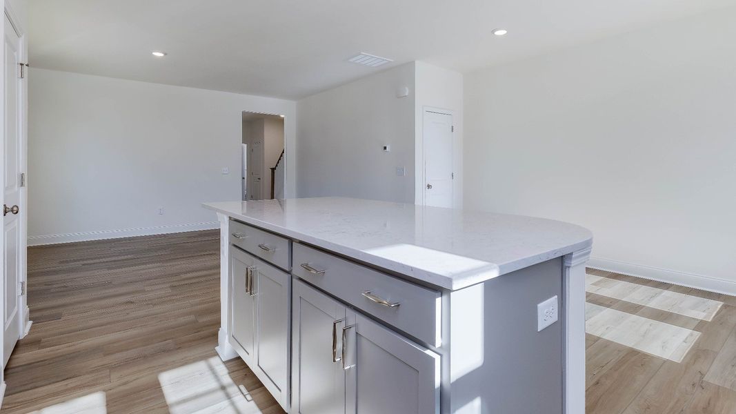 Furnished interior view inside a new home in Battle Bridge, Raleigh (Image 15).