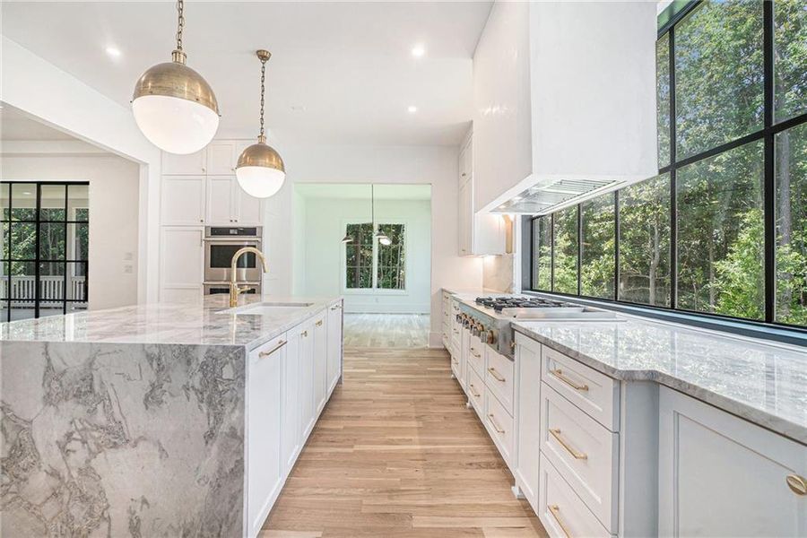 Furnished interior view inside a new home in , Atlanta (Image 18). Furnished interior view inside a new home in , Atlanta (Image 18).