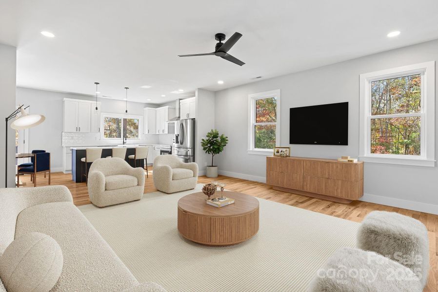 Virtually Staged - bring YOUR style to this open floor plan that allows for ease of living.