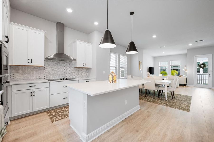 Furnished interior view inside a new home in , Sarasota (Image 8).