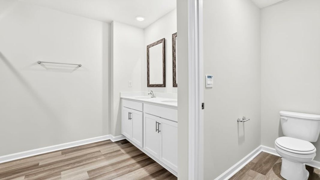 Furnished interior view inside a new home in Tyger Pines, Moore (Image 14).