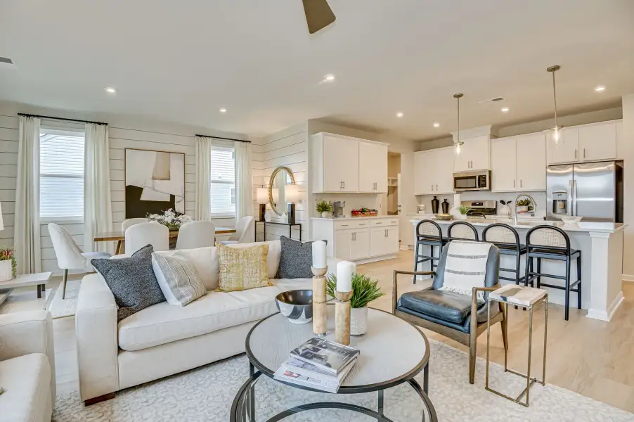 Representative furnished interior of a home built from the The Jefferson by Stanley Martin Homes in Clairmont, Charlotte (Image 14).