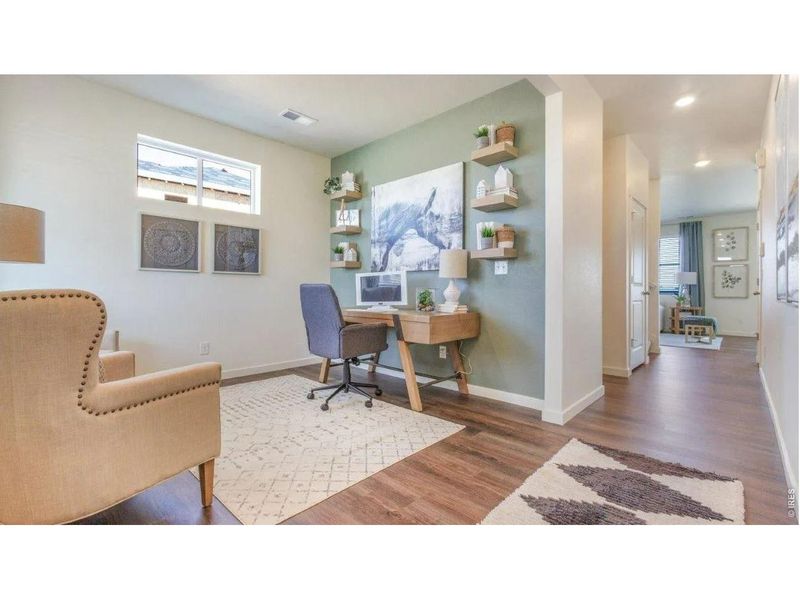 Furnished interior view inside a new home in Westgate, Greeley (Image 7).
