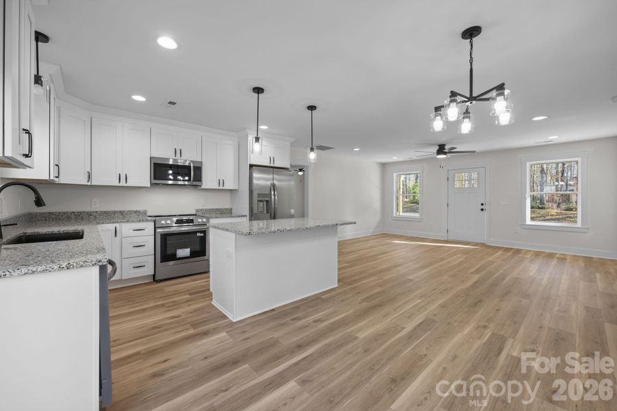 Furnished interior view inside a new home in , Salisbury (Image 3).