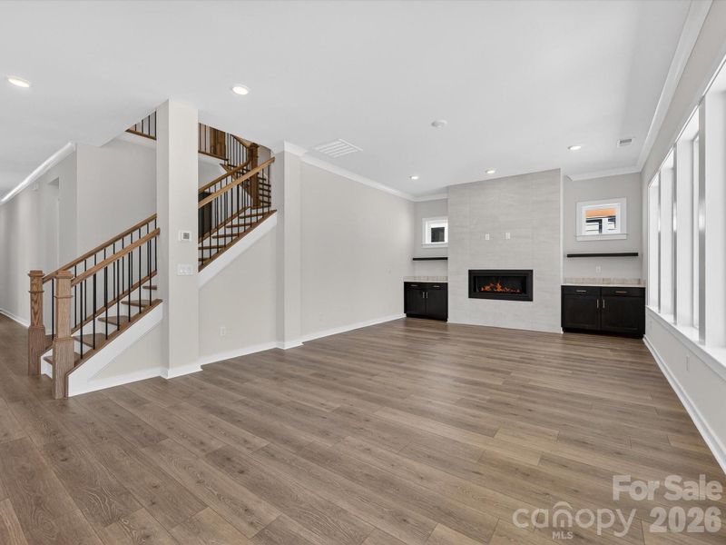 Spacious, unfurnished interior of a new home in North Creek Village, Huntersville (Image 17).