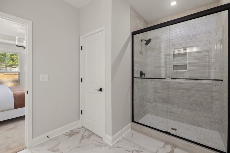 Representative furnished interior of a home built from the Colton by Pulte Homes in Southport Meadows, Southport (Image 8).