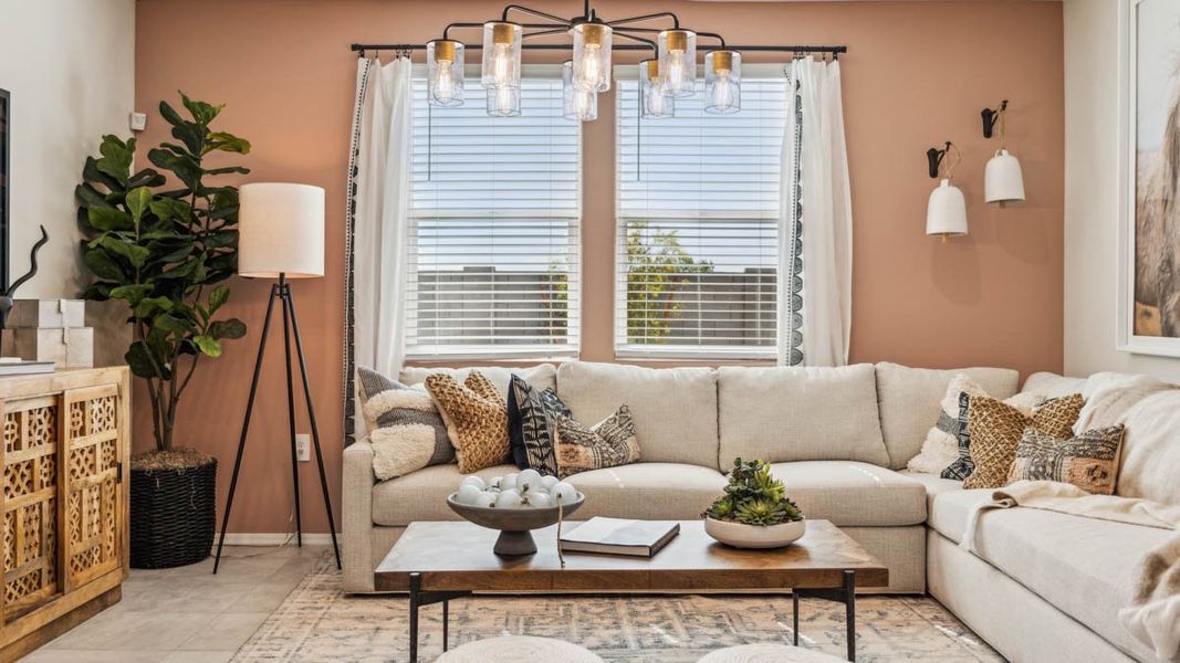Furnished interior view inside a new home in Carlton Commons, Casa Grande (Image 14).