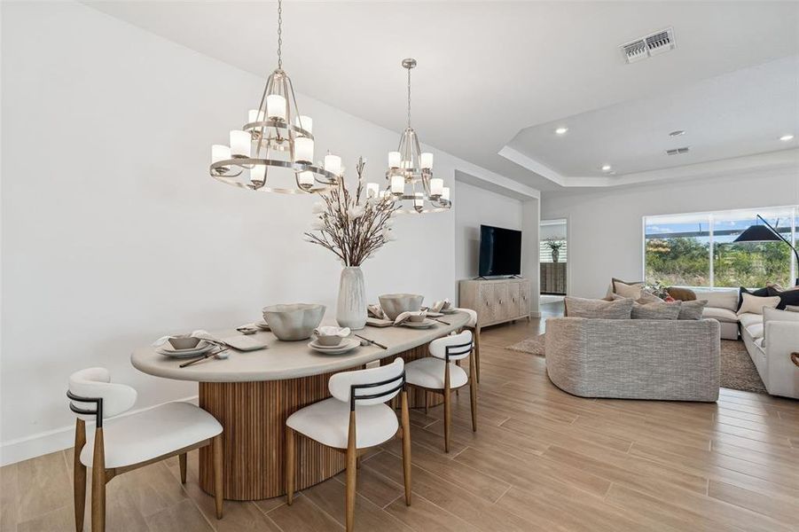 Furnished interior view inside a new home in , Wesley Chapel (Image 57). Furnished interior view inside a new home in , Wesley Chapel (Image 57).