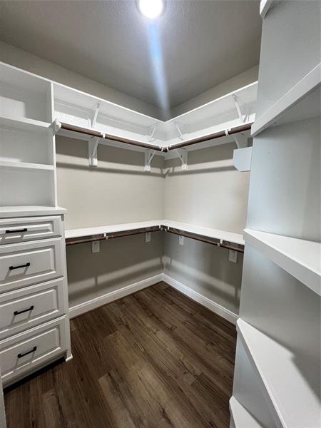 Other Interior Picture of a Similar Master Bathroom Closet #1 Built by Tx Best Home Builders.