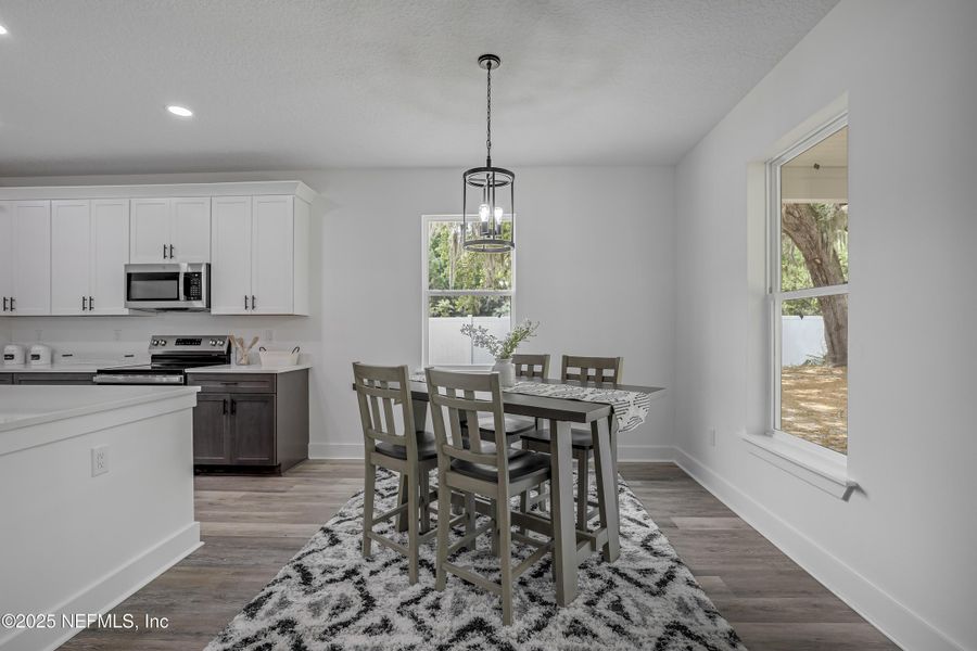 Furnished interior view inside a new home in , Jacksonville (Image 16).