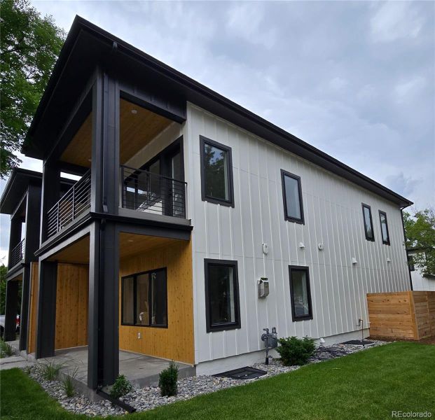 Front exterior of a new home in , Denver, CO, highlighting curb appeal (Image 32).