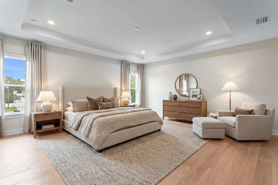 Furnished interior view inside a new home in , Tampa (Image 11).