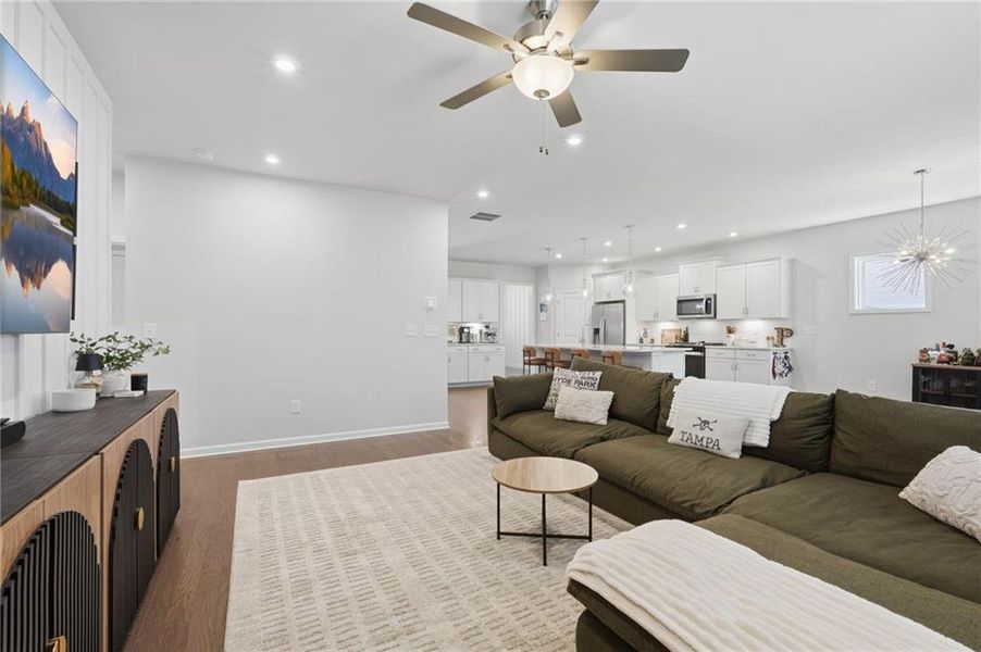 Furnished interior view inside a new home in Berkeley Mill, Cumming (Image 16).